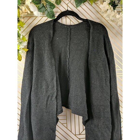 Brandy Melville Women's Caroline Cardigan Knit Grey Gray Open Front ONE SIZE - Picture 4 of 6